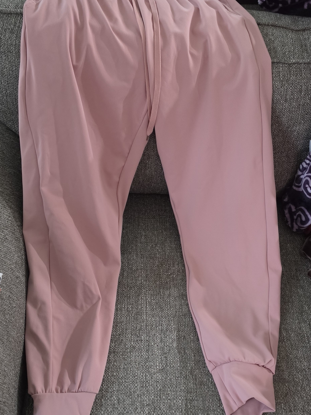 SHEIN Dusty Pink Women's Track Jogger Pants